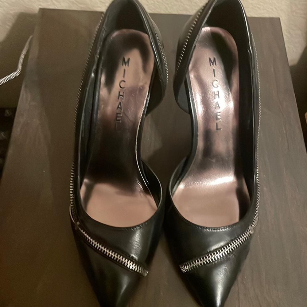 Black heels